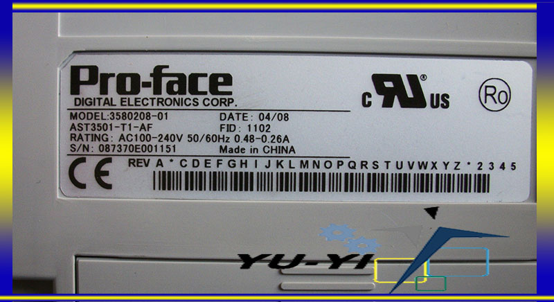 PROFACE AST3501-T1-AF - PLC DCS SERVO Control MOTOR POWER SUPPLY